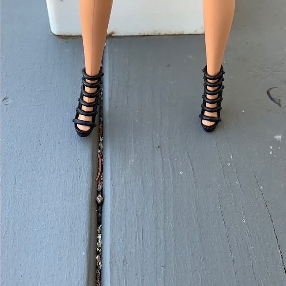 Tall black Barbie heels - Picture 4 of 5